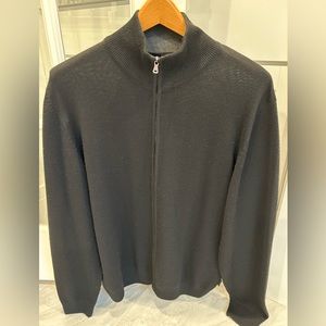 Hugo Boss Front Zip Cardigan Size XL